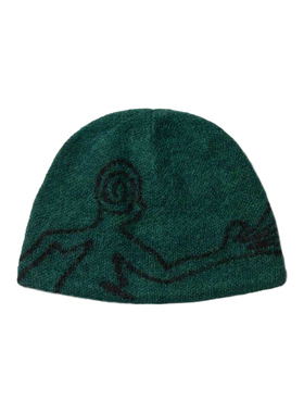 Hiking Patrol Exploration Mohair Mixed Beanie 针织帽男HBX