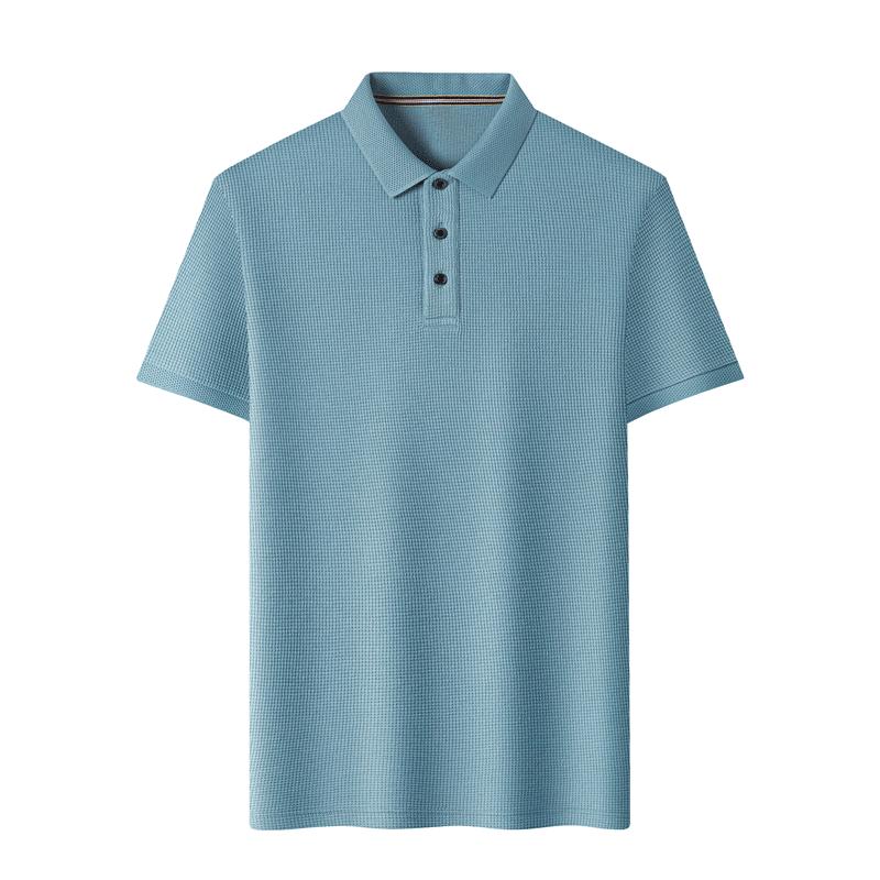 恒源祥Polo衫男士2026夏季新款休闲白色上衣服潮流简约短袖T恤男
