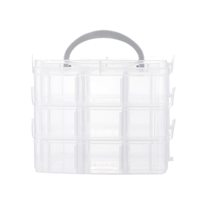 大号多层玩具车模甲油饰品收纳盒