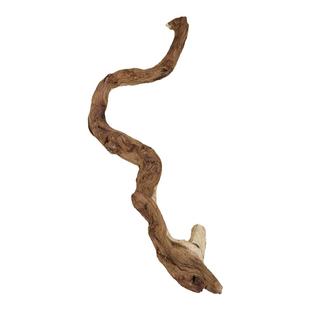 崖柏木海鲜资造意境菜餐饮盘饰龙枣枝松叶蟹摆件装饰仿真木根雕