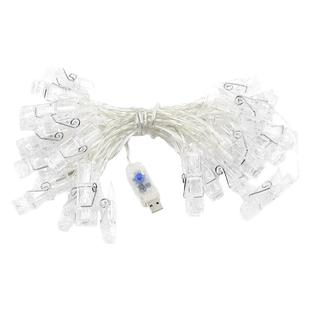 照片墙夹子灯LED彩灯浪漫生日场星星夹子灯灯光氛围灯亮灯夹子