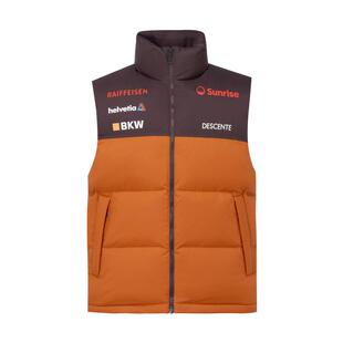 DESCENTE迪桑特SKI STYLE系列运动休闲Replica拼色男士羽绒马甲