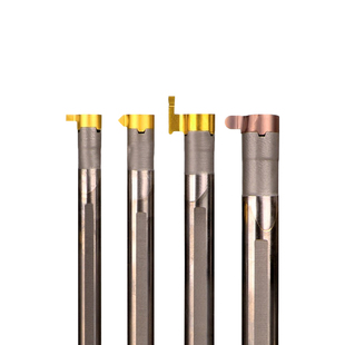 逗号刀杆小孔切槽刀整体钨钢小内孔槽刀杆内径深槽刀合金抗震切槽