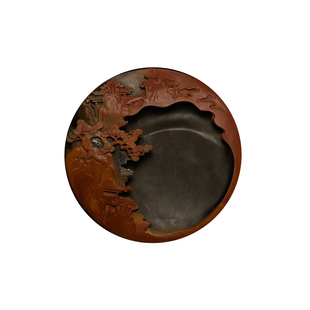 【孤品】善琏湖笔 修水贡砚 砚台书法专用墨砚可研墨天然原石高档文房四宝歙砚端砚高端收藏摆件笔墨纸砚精品