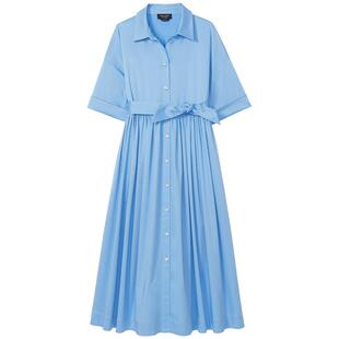 【3期免息】【女神节礼物】kate spade ks秋日佩斯利衬衫领连衣裙