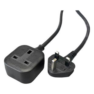 超薄英标插头地拖延长线插座英式香港版澳门接线板单插位家用拖板