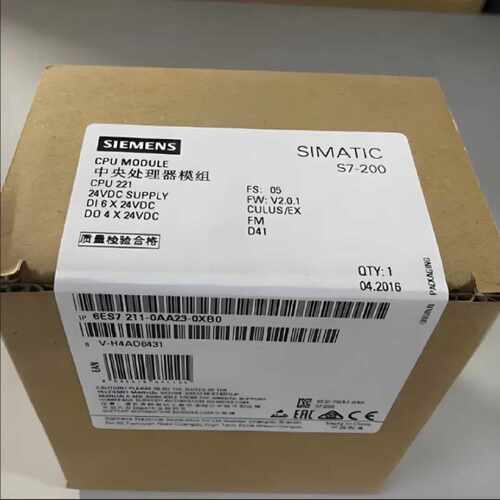 议价6ES7211-0AA23-0XB0西门子S7-200CPU221模块6ES7 211-0AA23-0