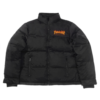 thrasher火焰王一博同款棉服