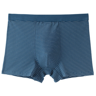 青少年内裤男生纯棉四角裤大码胖子发育期学生初高中生全棉内裤男