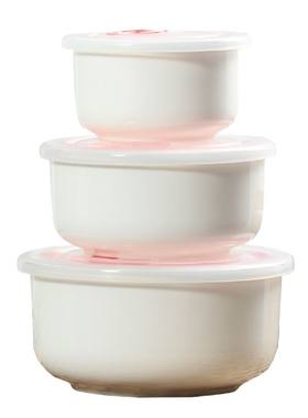 釉下彩深盘骨瓷蒸蛋微波饭盒泡面