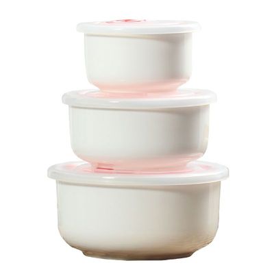 釉下彩深盘骨瓷蒸蛋微波饭盒泡面