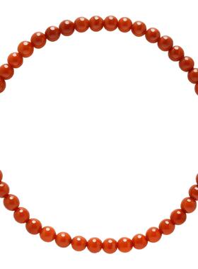 普陀山本命年南红玛瑙细红绳手链
