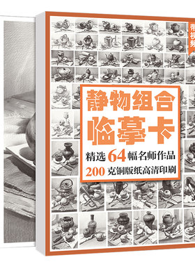 素描静物组合临摹卡绘改变