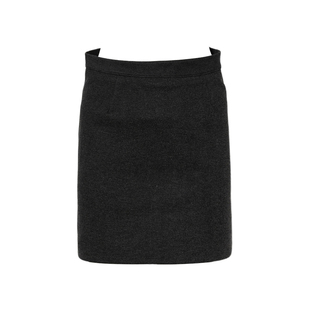 DPLAY【惠品】2025年秋冬灰色包臀裙女小个子高腰A字裙短裙半身裙