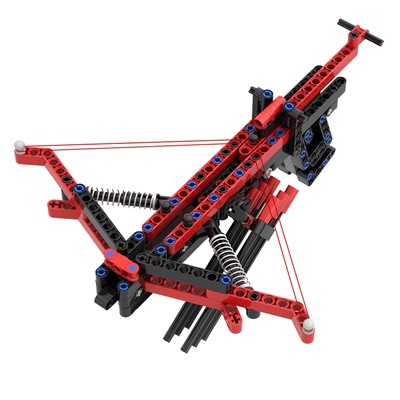 积木发射器弩拼装6可以发射