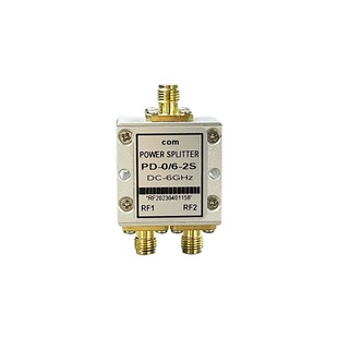 SMA一分二电阻功分器0-6000MHz宽频DC-6GSMA双母头DC3G射频分配器
