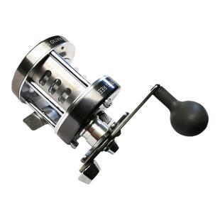 锚鱼轮冰钓轮三锚耙杆专用全金属排杆鼓轮冰锚鱼线轮三孔锚杆促销