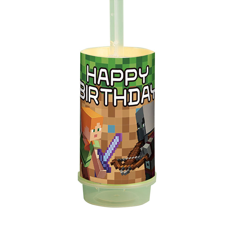 我的世界主题生日布置推推乐贴纸