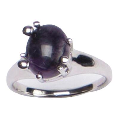 PUPILCASKET纯银天然矿石戒指