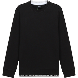 【自营】Hugo Boss雨果博斯 男士圆领长袖卫衣运动衫 男卫衣男装