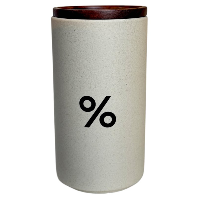 日本%ARABICA咖啡豆储存密封罐
