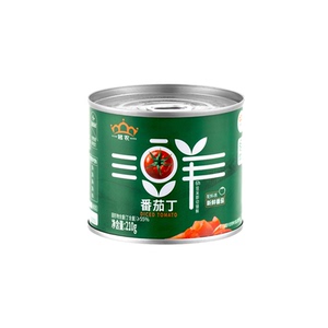 25年新疆冠农番茄丁罐头