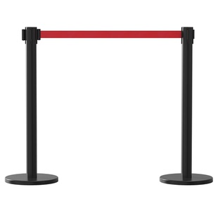 一米线隔离带伸缩带围栏排队栏杆隔离护栏不锈钢银行警戒线定制线