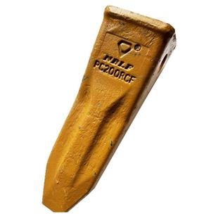 挖机配件钻石斗齿耐磨小松200300400岩石齿破冰齿锻造耐磨斗齿根