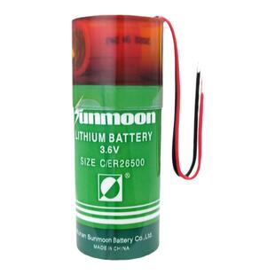 日月ER26500+HPC1520智能水表燃气表流量计2号C型防水3.6V锂电池