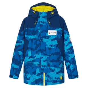 SPYDER蜘蛛冬季男子SKI防风防水透气Thinsulate滑雪服装20UF101M