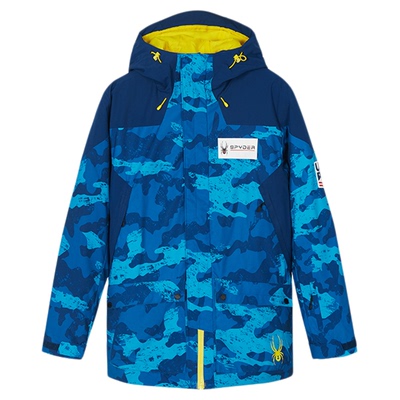 蜘蛛冬季男子防风透气滑雪服装