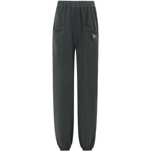 [断码清仓]COCOBELLA兰精空气层休闲裤女质感面膜裤束口卫裤PA131