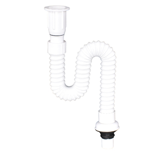 带螺口洗脸盆下水管洗手池台盆下水器出水管防臭面盆排水软管配件