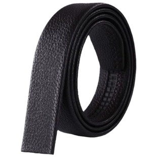 啄木鸟皮带男真皮不带头自动扣牛皮裤带男士商务休闲百搭潮流腰带