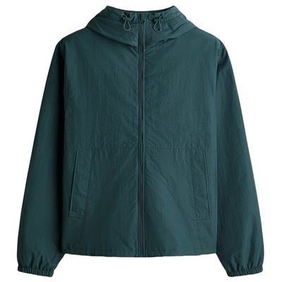 HM男装夹克新款轻量防风连帽疏水尼龙防风连帽外套1318393