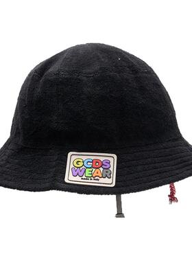 GCDS  中性徽标刺绣渔夫帽银泰百货精品301596
