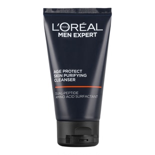 欧莱雅火山抗黑头水能保湿青春肌源洁面膏50ml洗面奶男士护肤中样