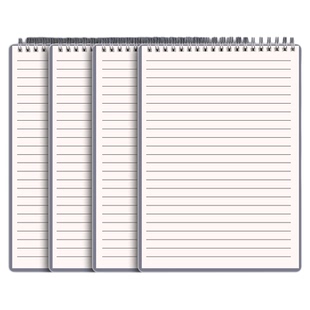 笔记本上翻线圈本b5大学生本子记录本a5横线格本不硌手记事本文具