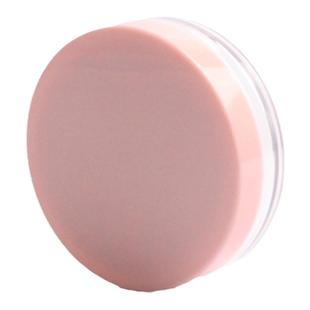 散粉盒空盒带粉扑便携小高档分装小样盒子扁圆珍珠蜜粉干粉替换盒