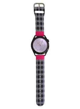 JK格子硅胶格纹新款GT4适用gt华为GT3手表watch4pro表带小米10pro
