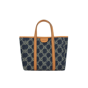 万里马丹宁今年托特包印花复古单肩手提女包托特包轻便通勤女