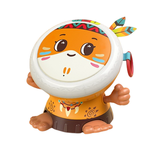 hape婴儿手拍鼓儿童音乐宝宝拍拍鼓多功能触感电子鼓益智早教玩具