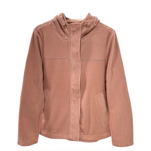 Juicefish捡漏！艾保暖耐穿户外拉链女士抓绒法式上衣加厚外套