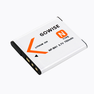 GOWISE适用于索尼DSC-TX5 TX7 TX9 W320W510相机NP-BN1电池充电器