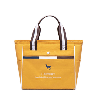 饭盒保温袋手提包饭盒包铝箔加厚饭盒袋防水学生上班族带饭便当袋