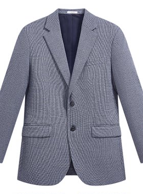 ZIOZIA春季男士纯色简约深色系商务正装西服外套ZSB11109J