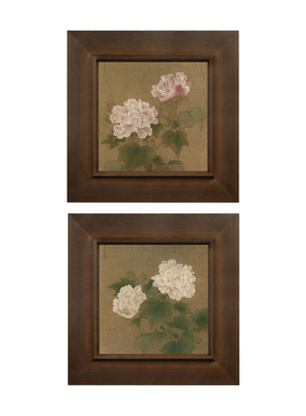 艺术家的礼物工笔花鸟组合装饰画