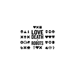 TLP镂空车贴 爱死机3各集标志logo影剧LOVE DEATH+ROBOTS防水贴纸
