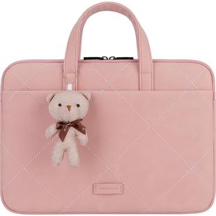 手提电脑包14寸女15点6适用于华为matebook苹果macbook air13pro16联想小新戴尔15.6寸华硕惠普笔记本内胆包