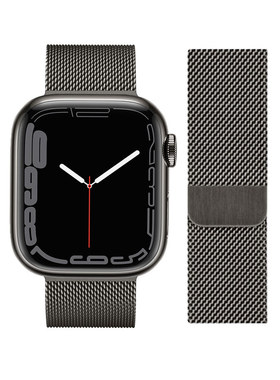 适用苹果iwatchs10表带米兰尼斯